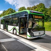 Citylinjen linje 1 och hållplats för Citylinjen